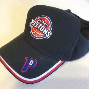 DETROIT PISTONS  adult size baseball hat new, never worn